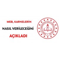 MEB, KARNELERİN NASIL VERİLECEĞİNİ AÇIKLADI !