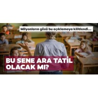 2020-2021 MEB Takviminde Kasım Ara Tatili Olacak Mı ?